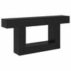 vidaXL Black Oak 160 x 30 x 74 cm