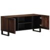vidaXL TV Cabinet Brown 105x34x46 cm Solid Wood Mango