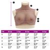 vidaXL Silicone Breastplate Tan E Cup