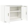 vidaXL Storage Cabinet White 90 x 40 x 70 cm Cold-Rolled Steel