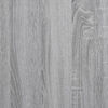vidaXL Highboard Grey Sonoma 50x42.5x185 cm Engineered Wood