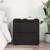 vidaXL Storage Cabinet Black 60 x 48 x 57 cm Engineered Wood