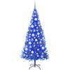 vidaXL Christmas Tree with 300 LEDs with Stand Blue 180 cm PVC