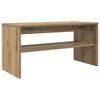 vidaXL TV Cabinet Artisan Oak 80 x 35 x 40 cm Engineered Wood