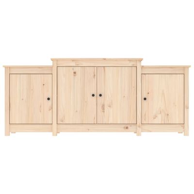vidaXL Sideboard 164x37x68 cm Solid Wood Pine