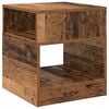 vidaXL End Table Old Wood 40.5 x 40 x 45 cm Engineered Wood