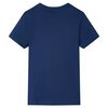 Kids' T-shirt with Short Sleeves Dark Blue 128