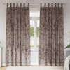 vidaXL Velvet Curtains 2 pcs Cappuccino 260 x 140 cm Velvet