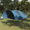 vidaXL Tunnel Tent with Roof with Storage Blue 710 x 460 x 245 cm