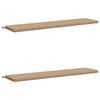 vidaXL Bench Cushions SOEST 2 pcs 100% Polyester Sand 170 x 40 x 5 cm