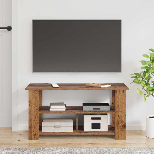 vidaXL TV stand Old Wood 100 x 40 x 50 cm