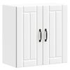 vidaXL Kitchen Wall Cabinet "Lucca" White Engineered Wood