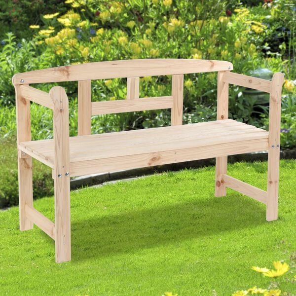 HI Friesen Bench Pine Wood Natural