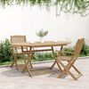 vidaXL Folding Garden Table 160x85x75 cm Solid Wood Acacia