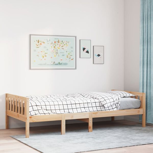 vidaXL Children's Bed without Mattress 90x190 cm Solid Wood Pine