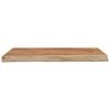 vidaXL Wall Shelf 50x40x3.8 cm Rectangular Solid Wood Acacia Live Edge