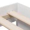 vidaXL Bed Frame with Drawer White 70 x 190 cm Engineered Wood