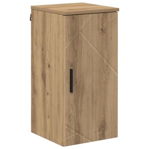vidaXL Bathroom Cabinet Wall-mounted Artisan Oak 30 x 31.5 x 61 cm