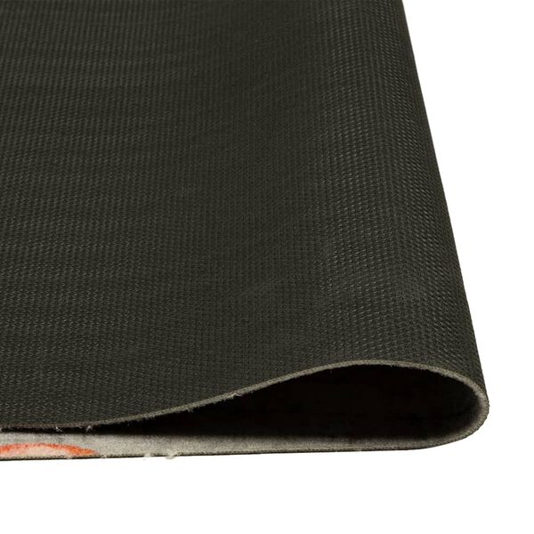 vidaXL Kitchen Rug Washable Tomatoes 60x300 cm Velvet