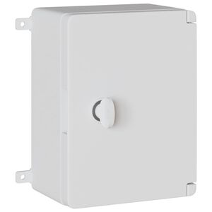 vidaXL Control Cabinet Grey 25 x 13 x 24 cm ABS Plastic