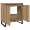 vidaXL Bathroom Cabinet Artisan Oak 58x33x60 cm Engineered Wood