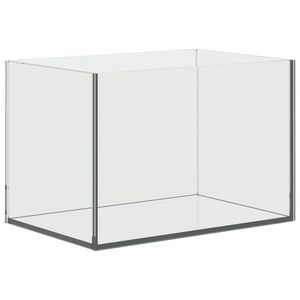 vidaXL Aquarium with Storage Transparent 30 x 20 x 20 cm Glass