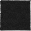 vidaXL Shaggy Rug PAMPLONA High Pile Modern Black 120x120 cm