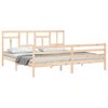 vidaXL Bed Frame without Mattress 200x200 cm Solid Wood