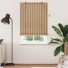 vidaXL Roller Blind with Curtains Manual Nature 120 x 220 cm Bamboo