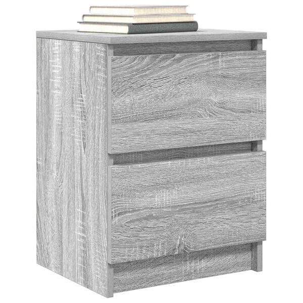 vidaXL TV Cabinet Grey Sonoma 40x35x54 cm Engineered Wood