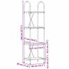 vidaXL Bookshelf Old Wood 40 x 30 x 146 cm Engineered wood