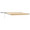 vidaXL Electric Retractable Awning 4 x 3.5 m Polyester with PU coating