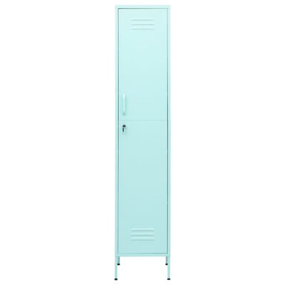 vidaXL Locker Cabinet Mint 35x46x180 cm Steel