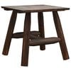 vidaXL Side Table 49x49x50 cm Solid Wood Spruce