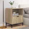 vidaXL Bedside Tables 2 pcs Sonoma oak 49 x 36 x 61 cm Engineered wood