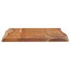 vidaXL Table Top 80x60x2.5 cm Rectangular&nbsp;Solid Wood Acacia Live Edge