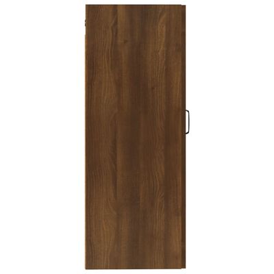 vidaXL Hanging Cabinet Brown Oak 35x34x90 cm Engineered Wood