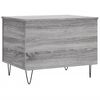 vidaXL Coffee Table Grey Sonoma 60x44.5x45 cm Engineered Wood
