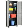 vidaXL Plastic Cabinet 68x39x171.5 cm