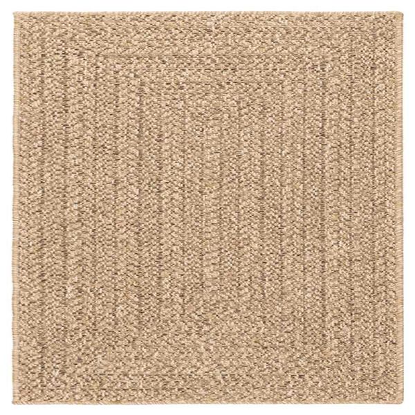 vidaXL Rug ZIZUR Beige 240x340 cm Jute Look Indoor and Outdoor