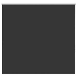 vidaXL Roller Blind Blackout Black 150x175 cm Fabric Width 146.6 cm Polyester
