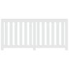 vidaXL Radiator Cover White 175x20x82 cm Engineered Wood