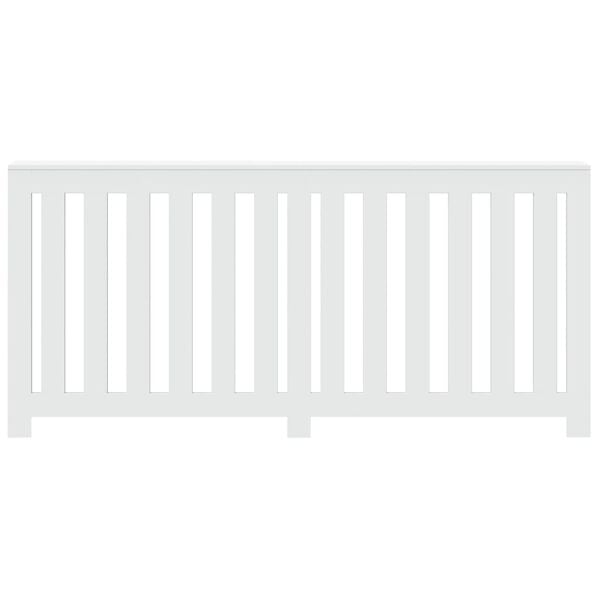 vidaXL Radiator Cover White 175x20x82 cm Engineered Wood