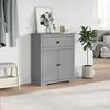 vidaXL Hallway Cabinet BODO Grey 80x35x90 cm