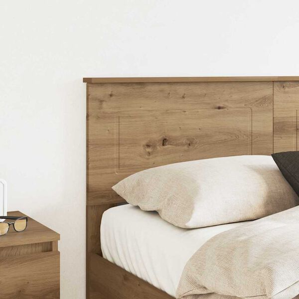vidaXL Headboard with Headboard Artisan Oak 150 cm Engineered wood
