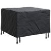 vidaXL Furniture Cover Black 60 x 60 x 45 cm 210D Oxford Fabric