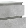 vidaXL Drawer Cabinet Concrete Grey 60x36x103 cm Engineered Wood