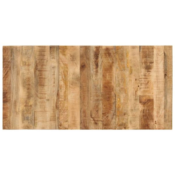 vidaXL Table Top 25-27 mm 120x60 cm Solid Wood Mango