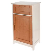 Bathroom Solutions Cabinet with Door and Drawer MDF