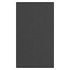 vidaXL Doormat Stripe Black and Grey 115x200 cm